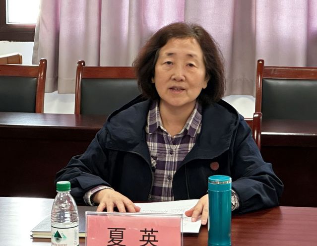 夏英副校长一行深入土建学院调研...